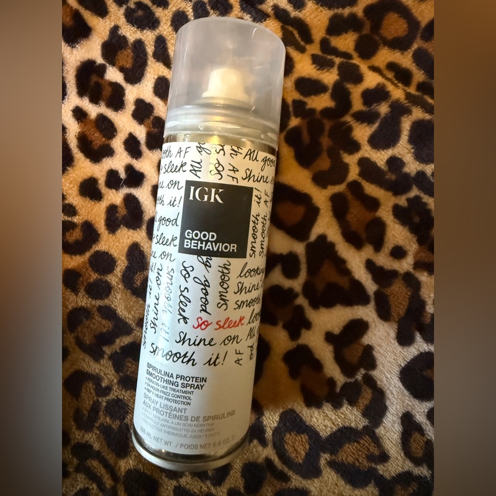NEW | IGK Good Behavior Smoothing Spray - ($38 Retail)
Never used